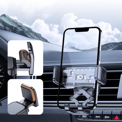 8. Joyroom mechanical car holder for air vent black (JR-ZS283)