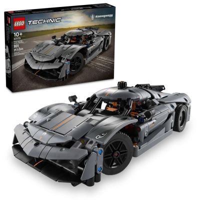 3. LEGO Technic 42173 Gray Koenigsegg Jesko Absolute Hypercar