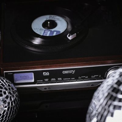 8. Turntable with Radio Adler CR 1113 (black)