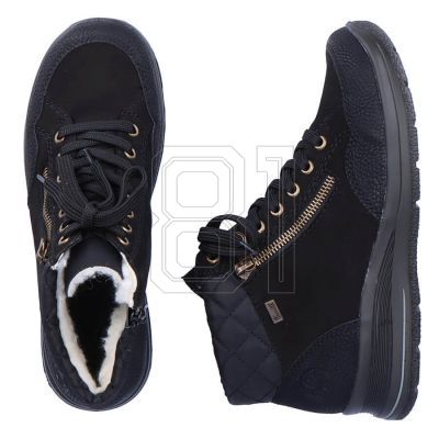 31. Rieker W RKR567 waterproof leather insulated boots