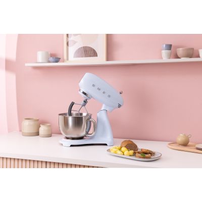 15. Smeg SMF05PBEU Stand Mixer 1000W Blue