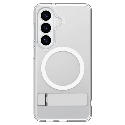 4. Spigen Ultra Hybrid S Mag MagSafe Case for Samsung Galaxy S26 - Clear and White