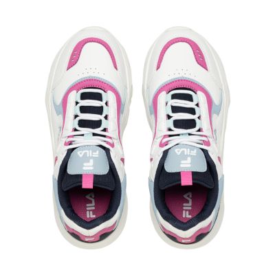 4. Fila Collene CB women's shoes white and pink FFW0046 13528