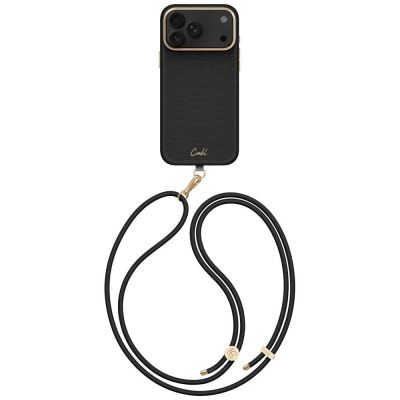 Uniq Coehl Mirelle Magnetic Charging Case for iPhone 18 Pro Max / 17 Pro Max - Black