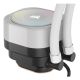 3. Corsair NAUTILUS 240 RS ARGB Liquid Processor All-in-One Liquid Cooler White 1 pc.