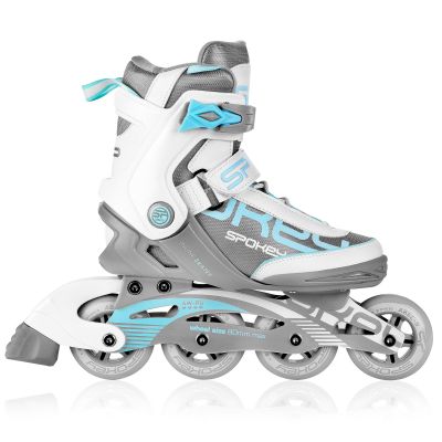 2. Spokey Prime Pro WH/TQ 40 926968 inline skates