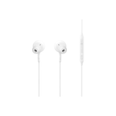 12. Samsung In-Ear Stereo Type C Headphones, EO-IC100BWEGEU White