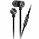 Guess GUEPWIBK 3.5mm Wired Headphones - Black and Silver