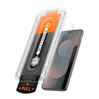 2. Spigen Glas.tR "EZ Fit Pro" Tempered Glass 2-pack for Samsung Galaxy S25 FE