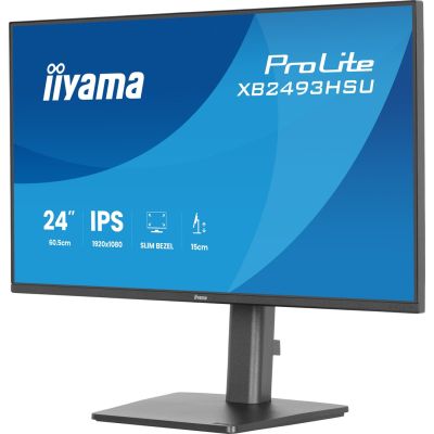 7. iiyama ProLite XB2493HSU-B1 computer monitor 60.5 cm (23.8") 1920 x 1080 px Full HD LED Black