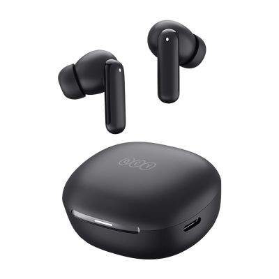 4. QCY MeloBuds N30 In-Ear Headphones with ANC Bluetooth 5.4 IPX4 - Black