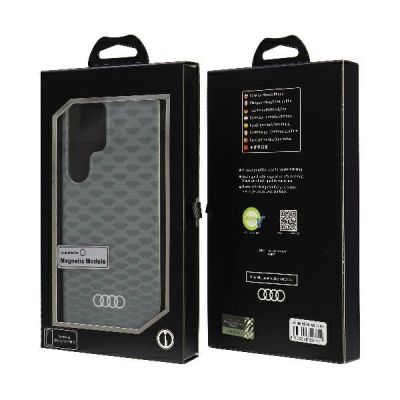 7. Audi IML Stitching Pattern MagSafe Case S24 Ultra S928 gray/gray hardcase AU-IMLMS24U-Q5/D3-GY