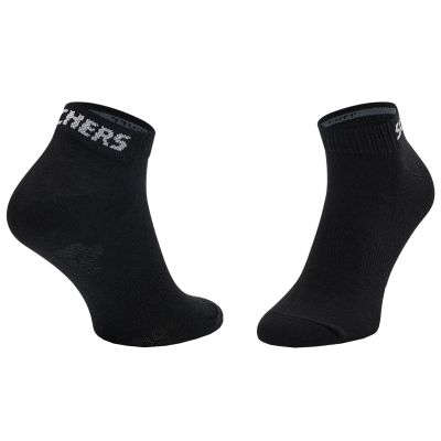 2. Skechers 3PPK Mesh Ventilation Socks SK43022-9999 Black 35-38