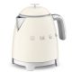 22. SMEG KLF05CREU mini 0.8L creme kettle