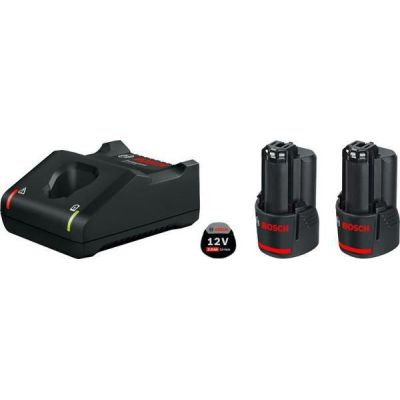 2. Bosch 1 600 A01 9RD Power Tool Battery/Charger Battery and Charger Set