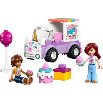 3. LEGO Friends 42675 Unicorn Cake Delivery Truck