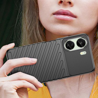 9. Thunder Case armored case for Xiaomi Redmi 13c - black
