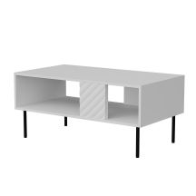 LUCCA coffee table 100x55x46 white