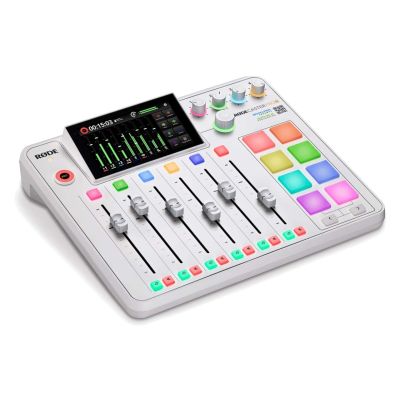 2. RODE RODECaster Pro II White - Podcast Production Studio