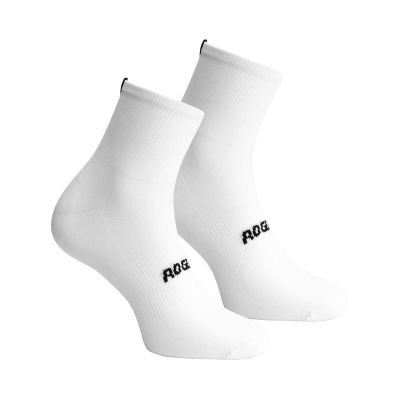 Rogelli ESSENTIAL 2-PACK socks white 40-43