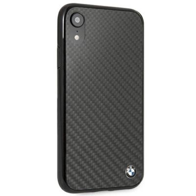 5. BMW Siganture Carbon iPhone Xr Case - Black