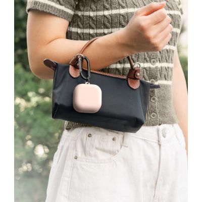 6. Ringke Silicone Case for Samsung Galaxy Buds 4 / 4 Pro - Pink