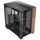 2. Antec C8 Curve Wood Full Tower Black, Clear, Wood