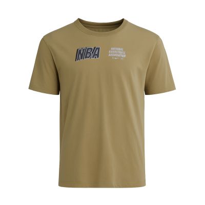 Nike NBA Courtside N31 Max90 T-shirt Khaki - DR6355-247