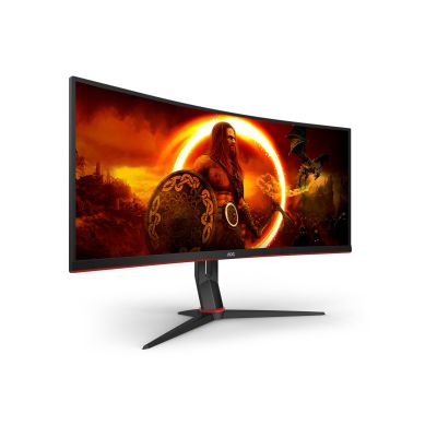 15. Monitor AOC 34"/ CU34G2XP BK 2xHDMI 2xDP 5xUSB