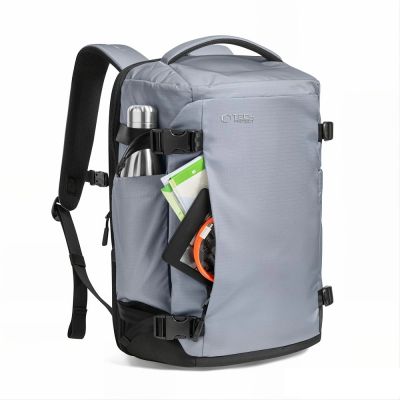 3. Tech-Protect Defender S70 RYANAIR & WIZZAIR 24L Laptop Backpack - Gray