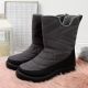 12. Gray NEWS W EVE309B waterproof snow boots