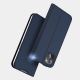 15. Dux Ducis Skin Pro Holster Flip Cover for iPhone 14 Plus blue