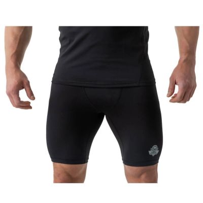16. Vale Tudo MMA Compression Shorts (Tight) Black CS - S