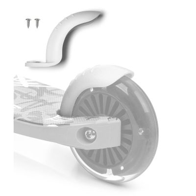 2. Meteor Funny scooter brake white