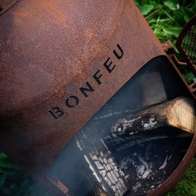 15. Bonfeu Bonsolo garden fireplace rusty 3401R