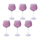 Set of 6 glasses ROSE&TULIPANI PRISMIA 460ml U20177611A93-Z (pink)