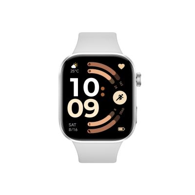 3. Xiaomi REDMI Watch 6 | Smartwatch | GPS (satellite) | AMOLED | 2.07" | Waterproof | Silver Gray