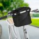 5. BICYCLE BASKET 31x23x24CM FOR THE FRONT, CLICK, WITH DUNLOP HANDLES