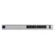 6. Ubiquiti UniFi Pro 24-Port PoE Managed L2/L3 Gigabit Ethernet (10/100/1000) PoE Support 1U Silver