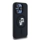 4. Karl Lagerfeld Silicone Karl&Choupette MagSafe case for iPhone 15 Pro - black