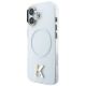 2. Karl Lagerfeld IML K Head Logo MagSafe Case for iPhone 17 - Clear