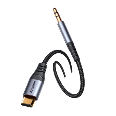 3. Joyroom Audio Transfer Series SY-A07 Mini Jack 3.5mm/USB-C Cable 1.2m - Black