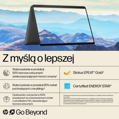 12. HP Specter x360 16-aa0233nw Ultra 7 155H 16" 2.8K Touch OLED 120Hz AG 16GB DDR5 6400 SSD1TB RTX 4050_6GB Cam 9MP 83Wh W11Pro 2Y
