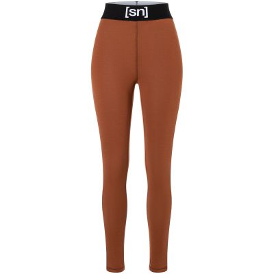 Women's SUPER.NATURAL W Tundra 175 Tight Thermal Leggings, Brown