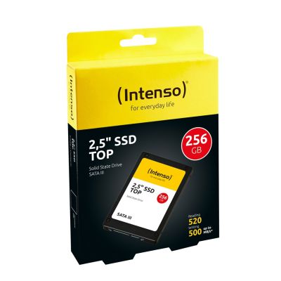 3. INTENSO Top 3812440 drive (256 GB ; 2.5"; SATA III)