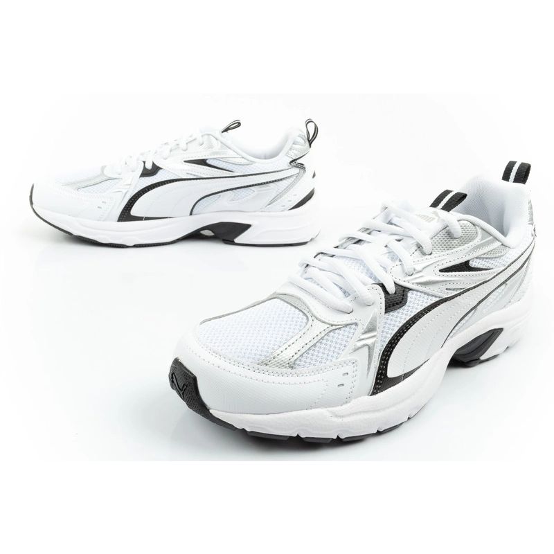 8. Puma men's sports shoes Milenio Tech sneakers white lightweight