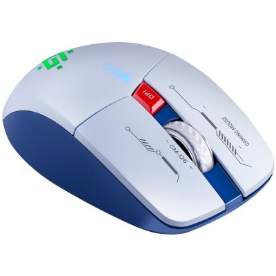 7. DEFENDER MOUSE GM-126 TISA RF+BT OPTIC 1600dpi 6P WHITE