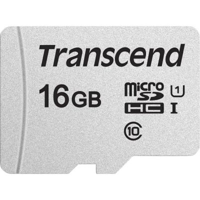 3. SD microSD Card 16GB Transcend SDHC USD300S-A w/Adapter