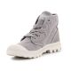 4. Palladium US Pampa Hi FW 92352-071-M Gray Flannel shoes