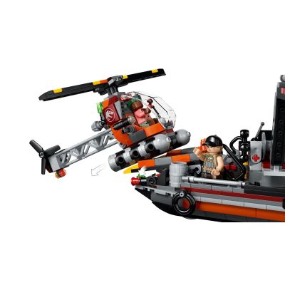 9. LEGO Jurassic World 77983 - Mosasaur Boat Attack
